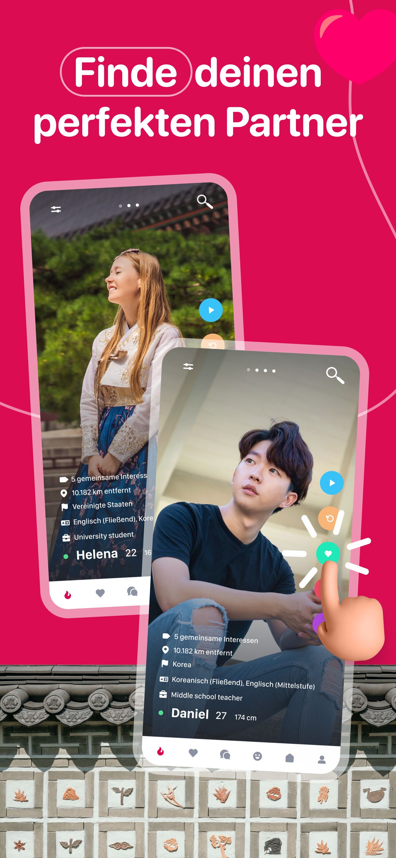 Entdecke dein Wunsch-Match