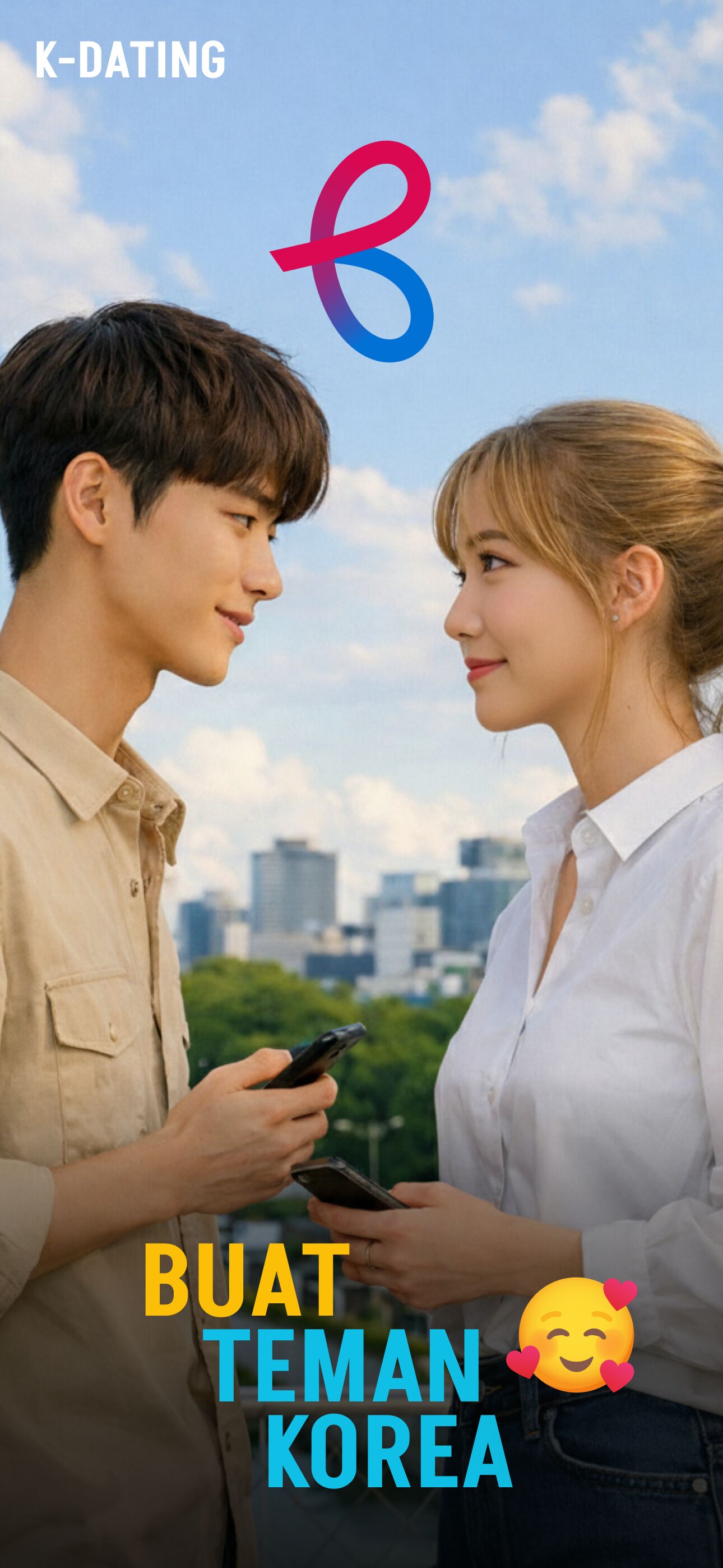 K-Dating — Temui dan ngobrol dengan orang Korea secara online