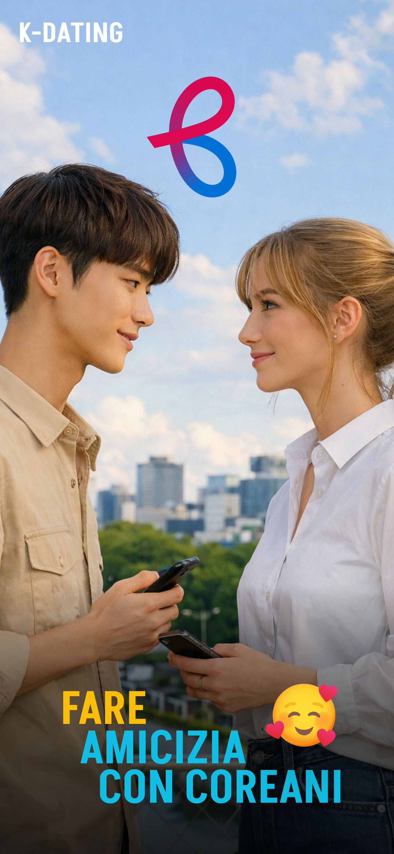 K-Dating — Conosci e chatta con coreani online