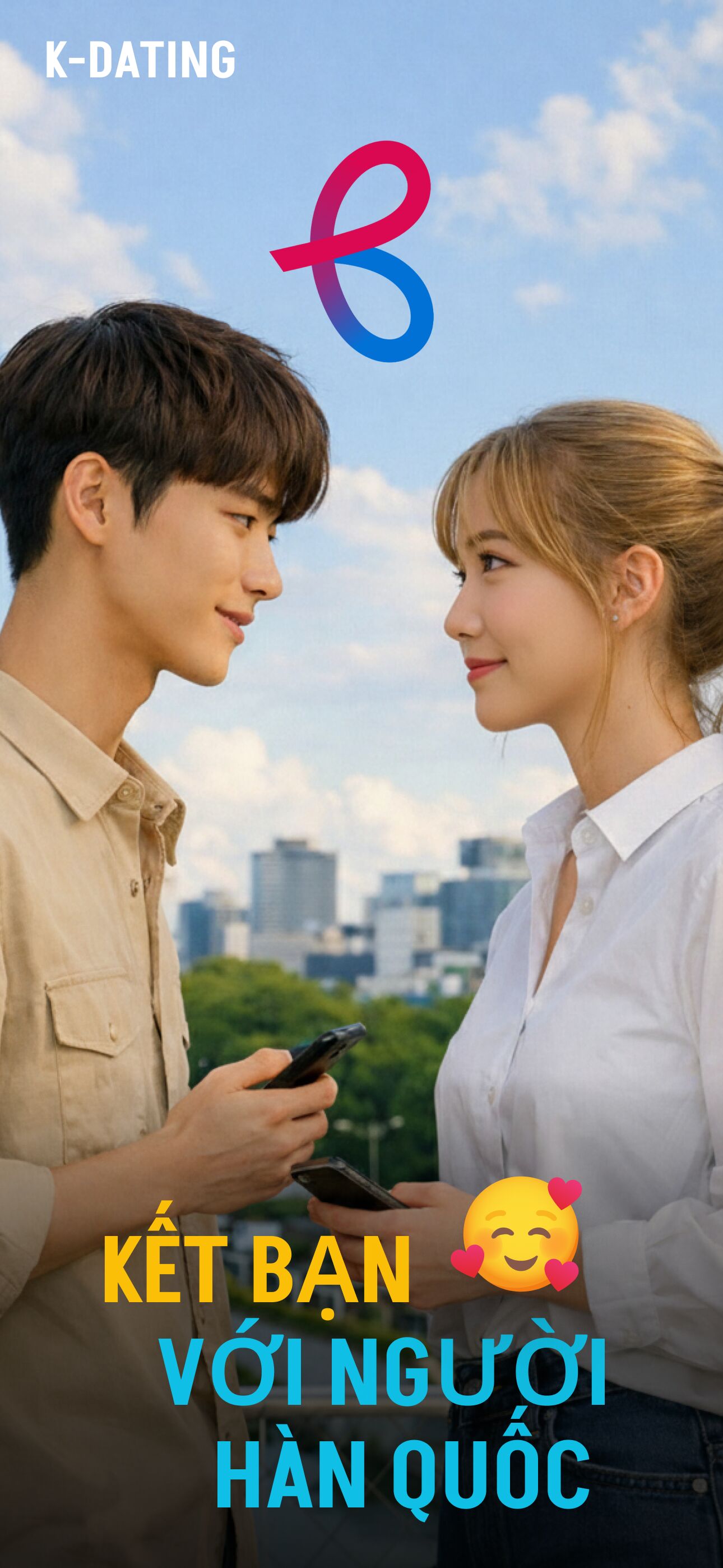 K-Dating — Gặp gỡ và trò chuyện với người Hàn Quốc trực tuyến