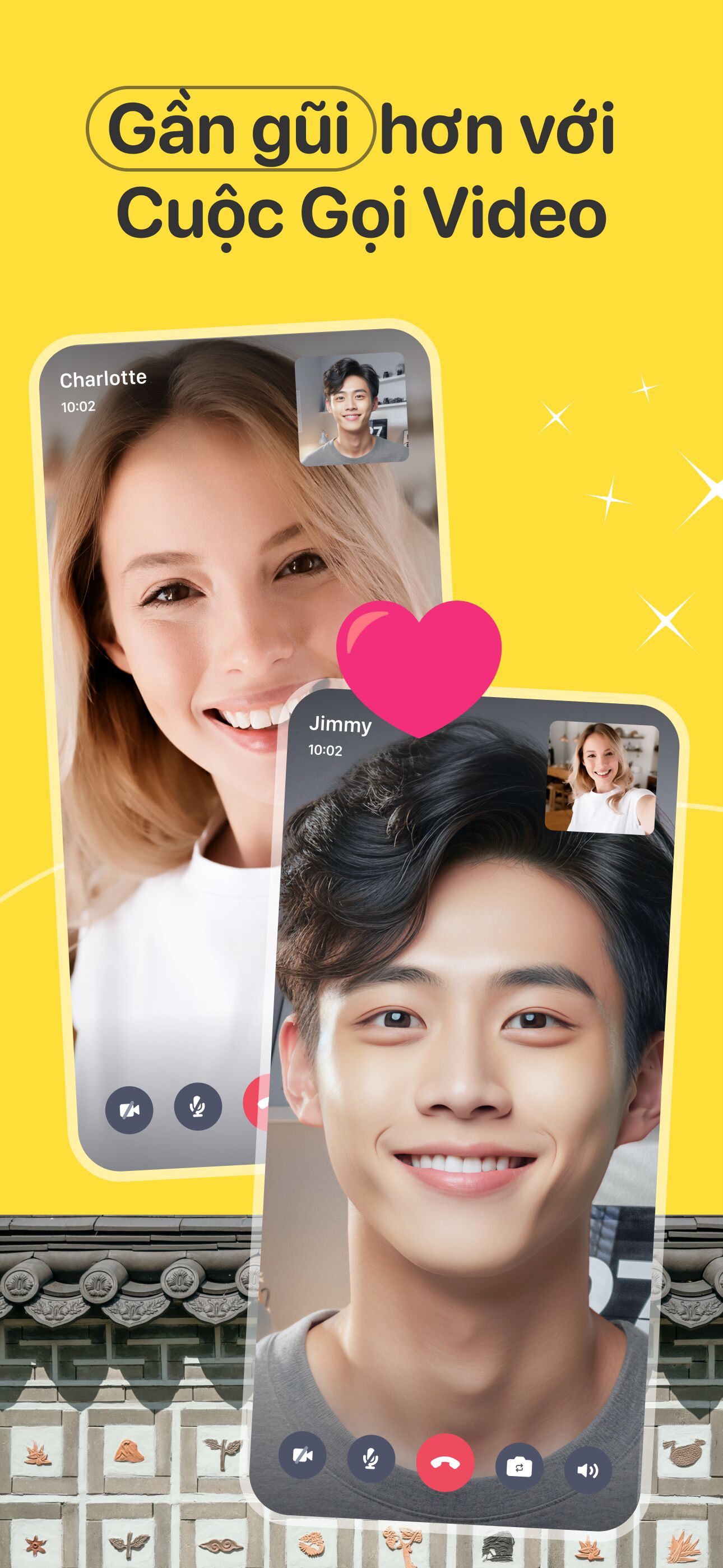Gần nhau qua video call